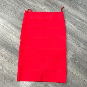 Bcbg maxazria Elegant Red Women's Skirt